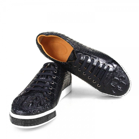 Fashion Crocodile Skin Shoes, Crocodile Sneakers-2