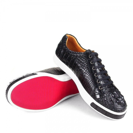 Fashion Crocodile Skin Shoes, Crocodile Sneakers-3