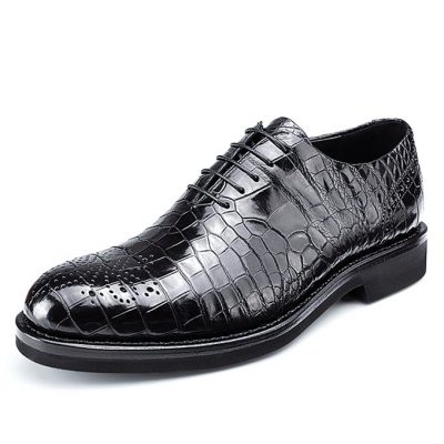 Genuine Alligator Skin Formal Dress Shoes