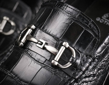 Handmade Alligator Boat Shoes-1
