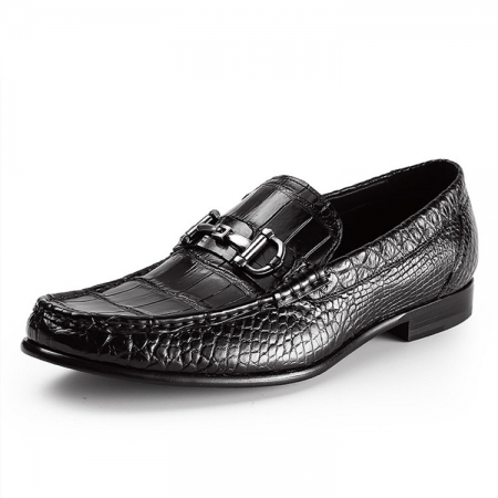 Handmade Alligator Boat Shoes