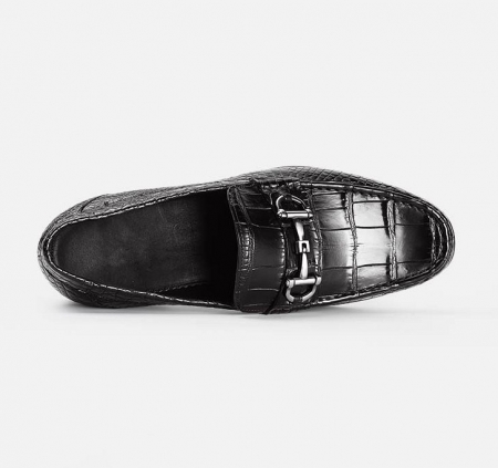Handmade Alligator Boat Shoes-Upper