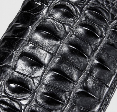 Handmade Long Crocodile Wallet-Detail