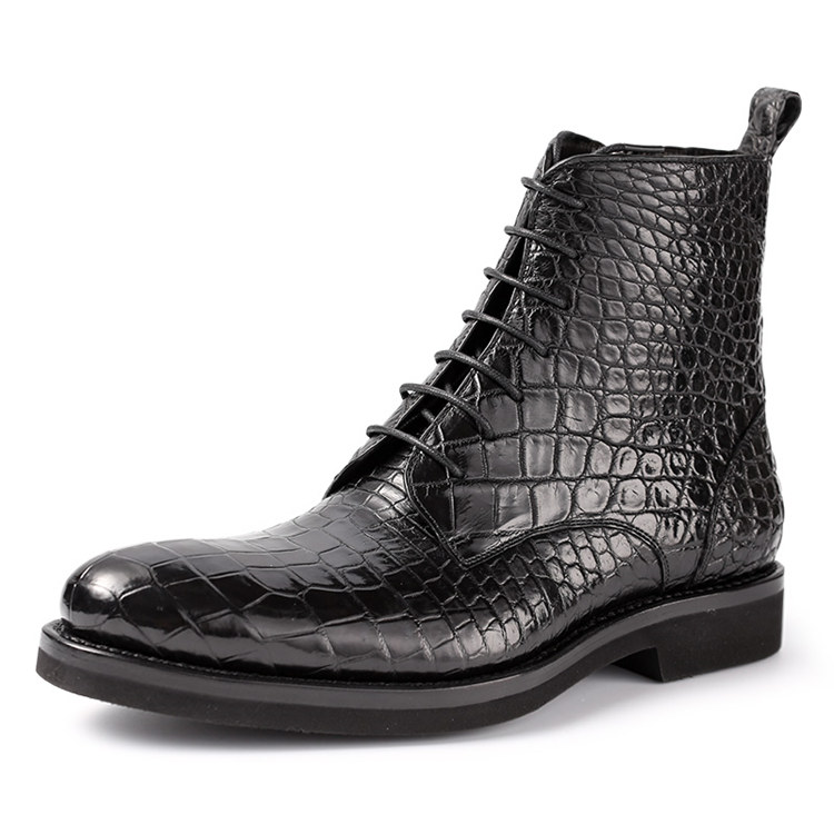 mens alligator boots