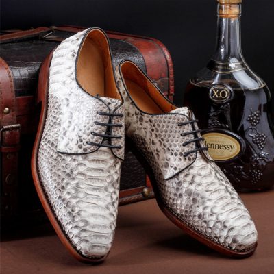 real snake leather shoes