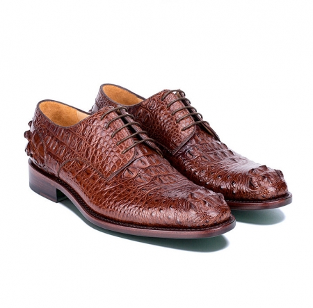 Mens Crocodile Skin Shoes-Exhibition