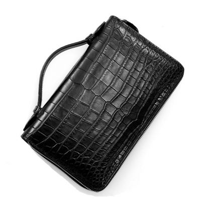 Men’s Alligator Clutch Bag, Large Alligator Wallet