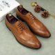Brown Leather Oxford Shoes