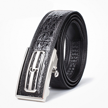 Luxury Style Crocodile Dress Belt for Men-GT