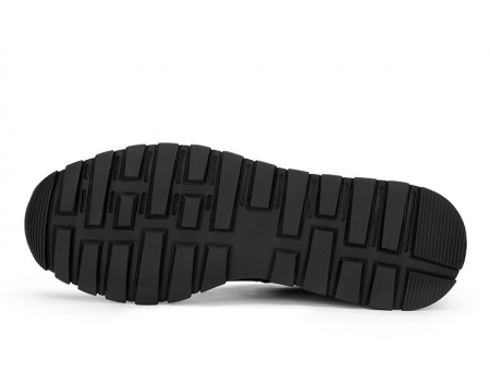 Casual Comfort Alligator Lace-up Lightweight Sport Sneakers-Sole